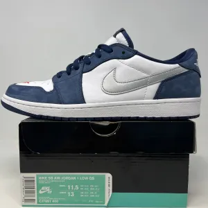 Jordan 1 Low SB Midnight Navy
