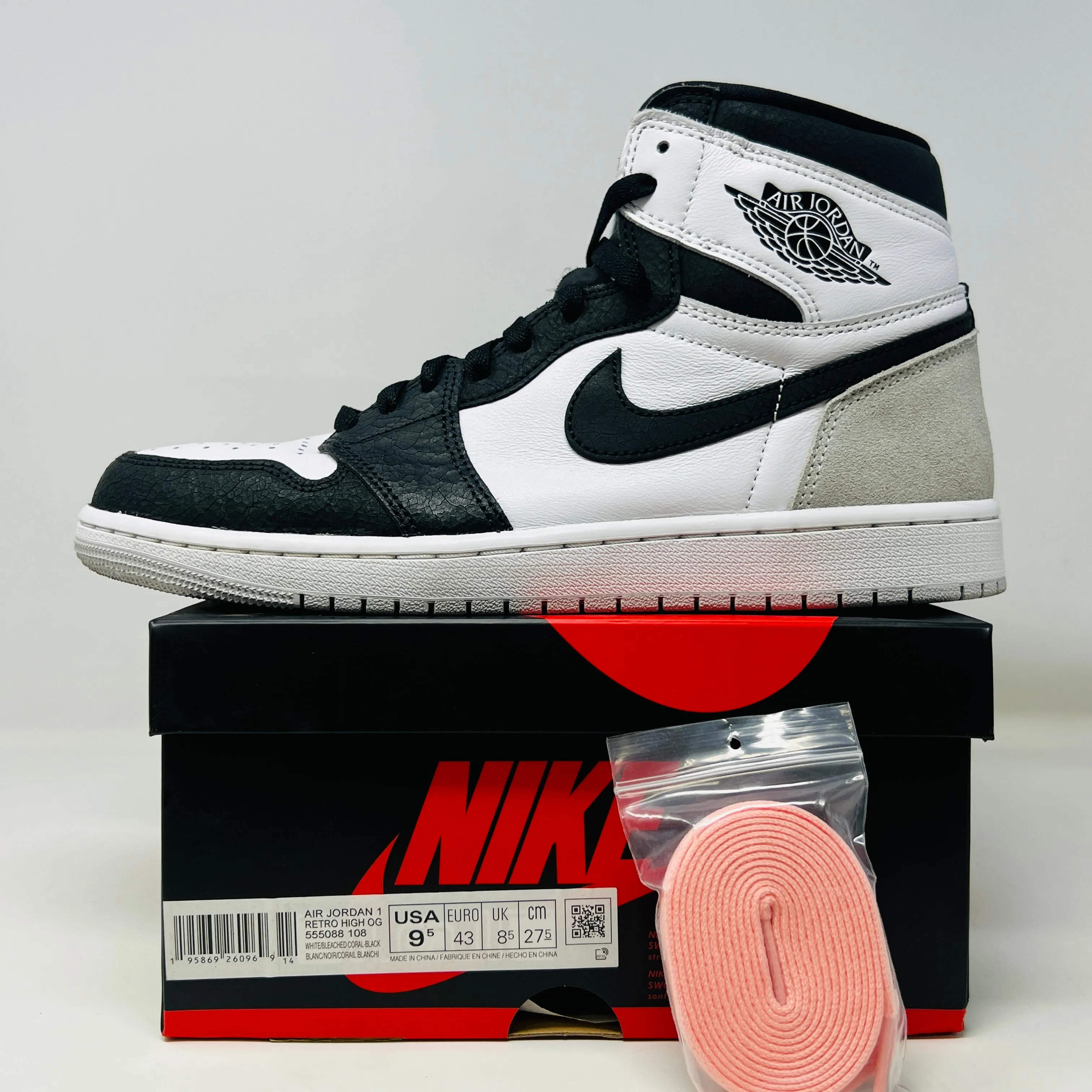 Jordan 1 Retro High OG Bleached Coral