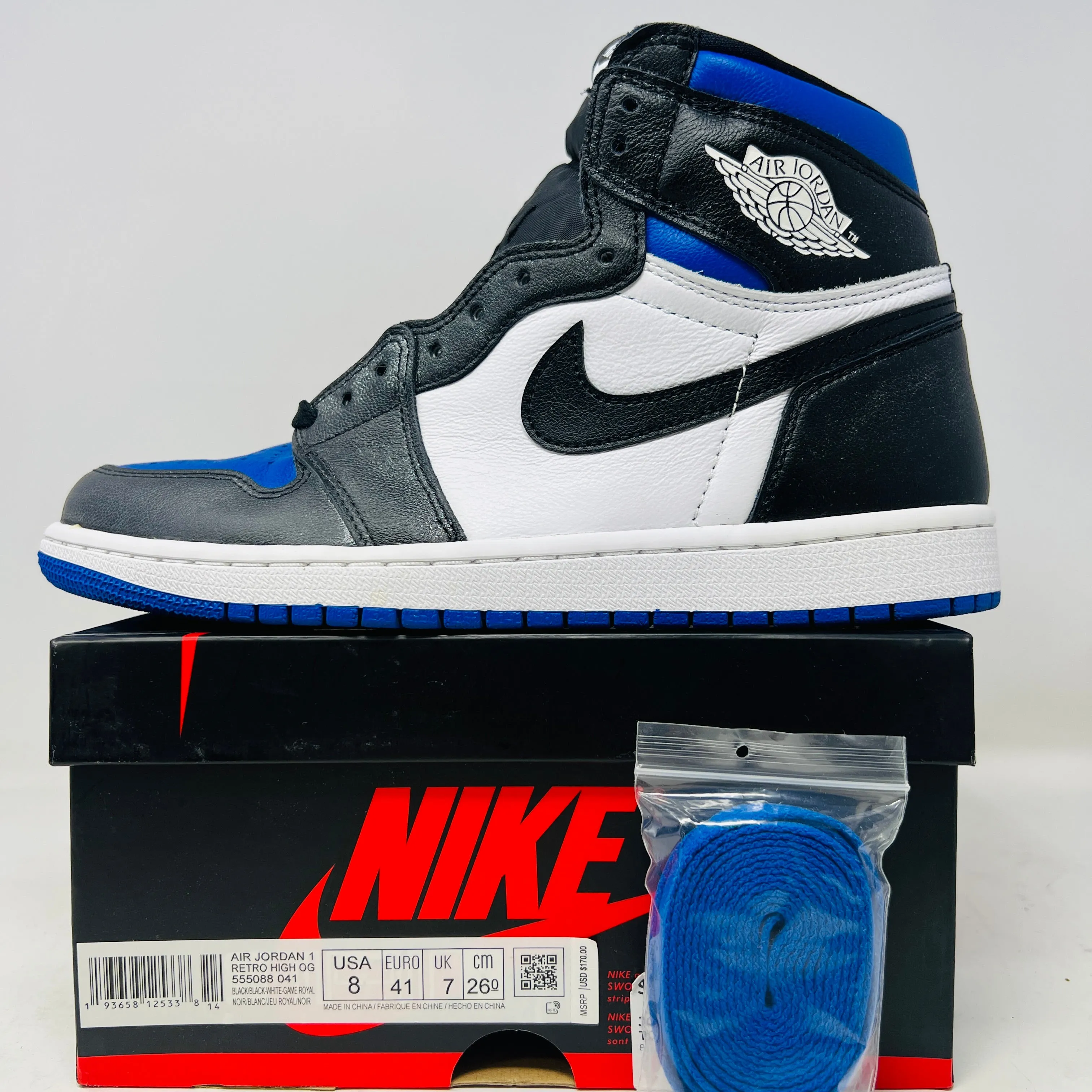 Jordan 1 Retro High Royal Toe