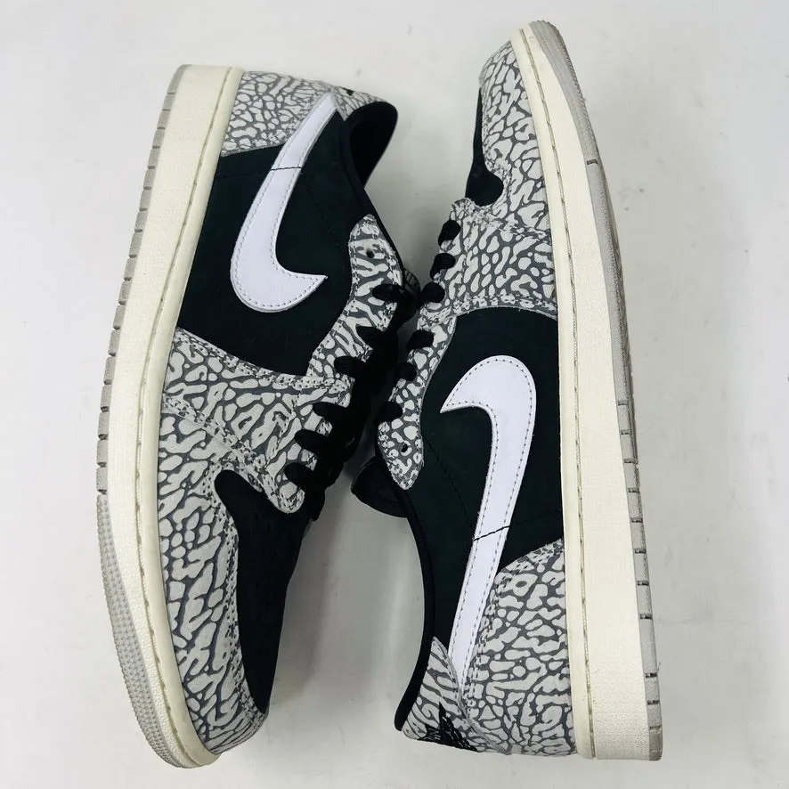 Jordan 1 Retro Low OG Black Cement