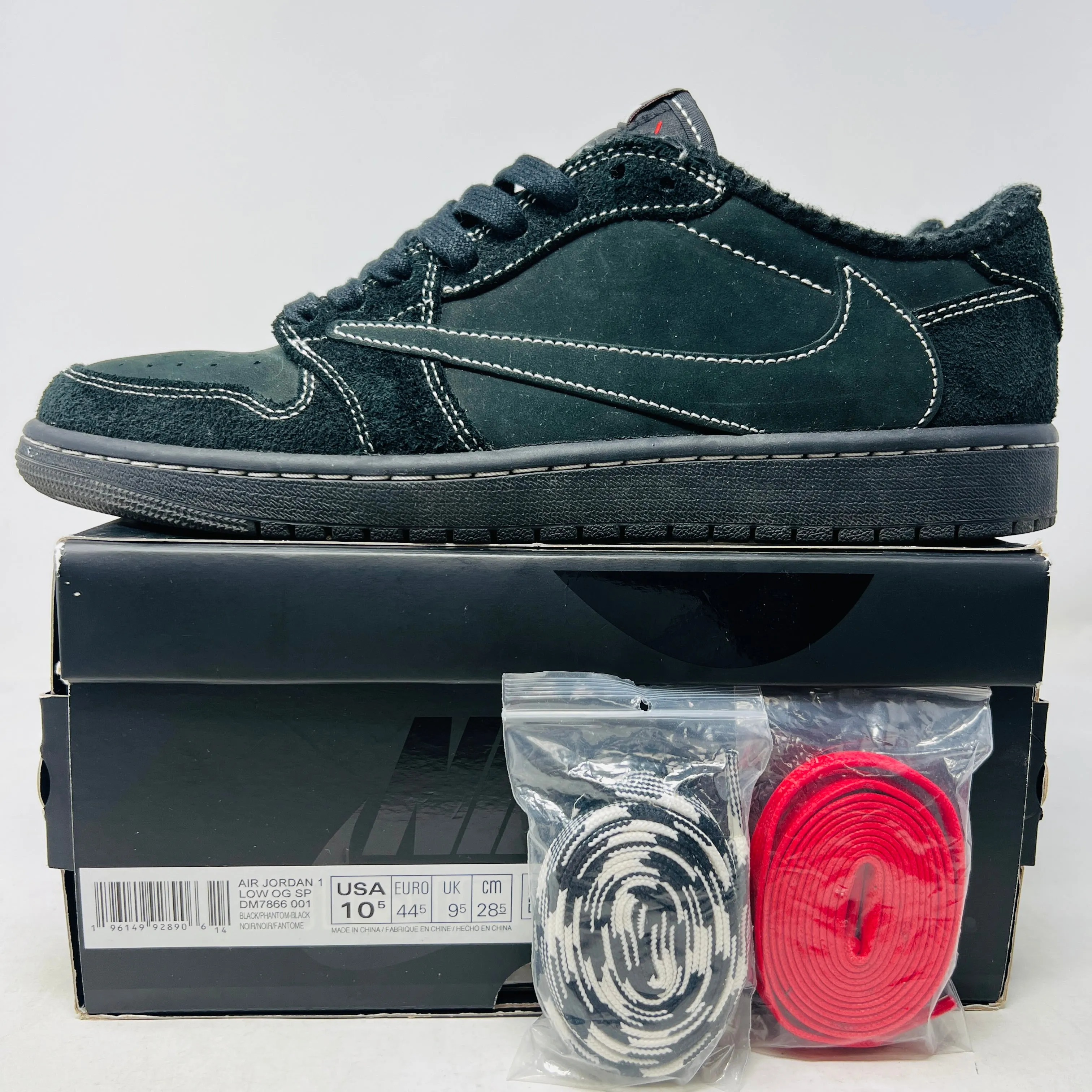 Jordan 1 Retro Low OG SP Travis Scott Black Phantom