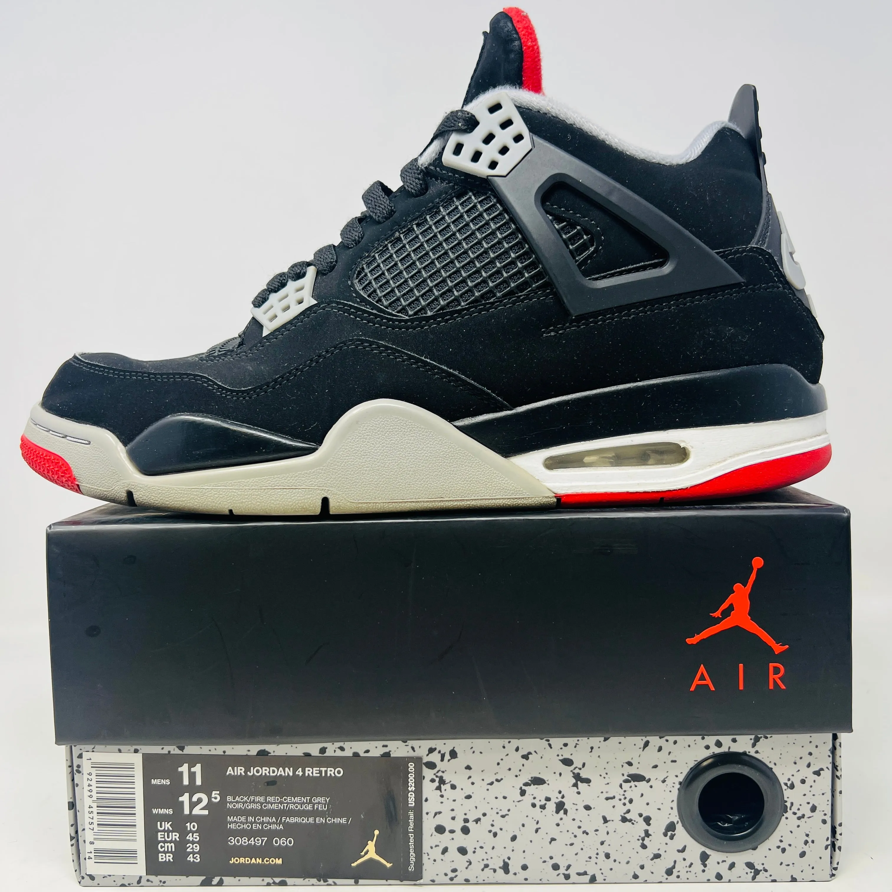 Jordan 4 Retro Bred (2019)