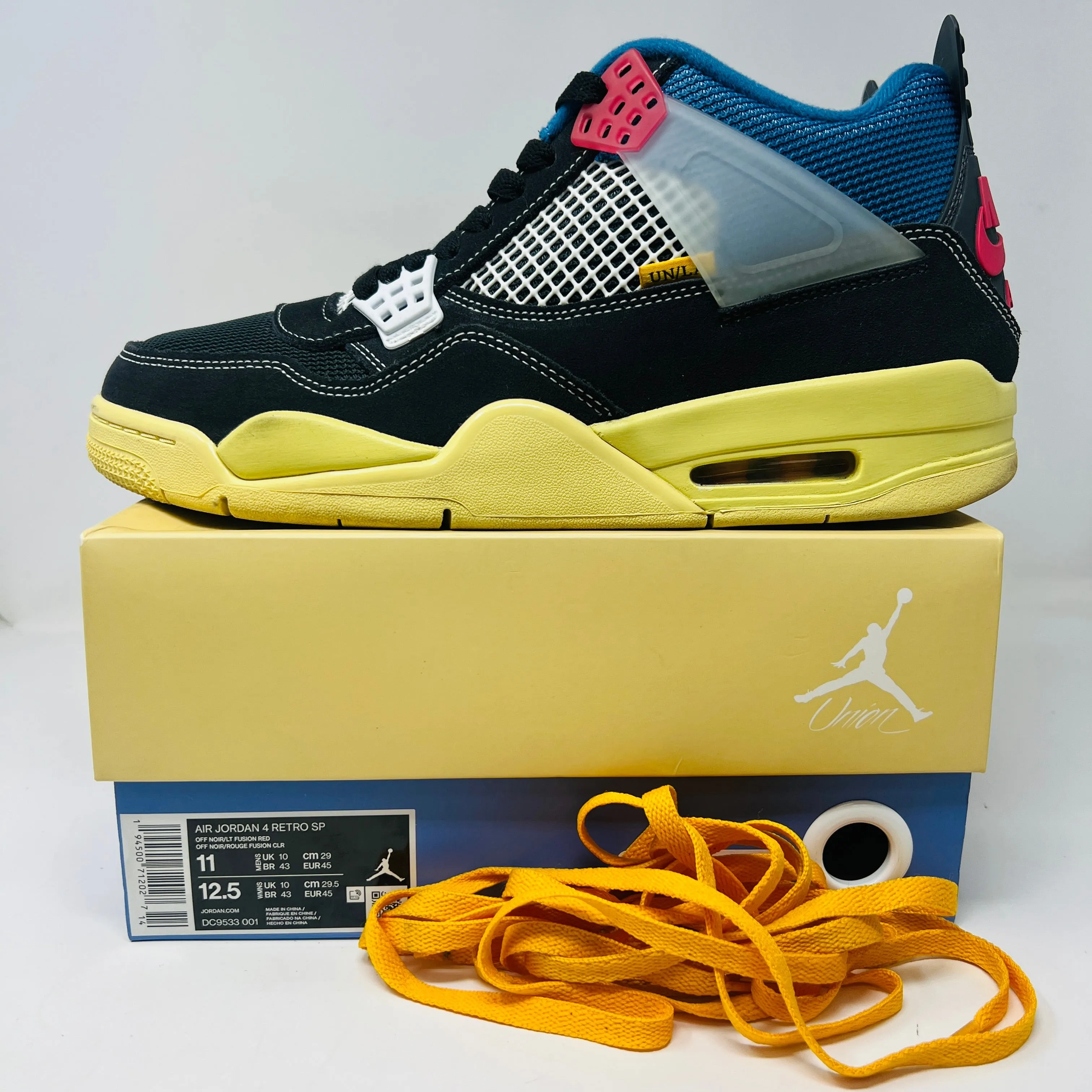 Jordan 4 Retro Union Off Noir