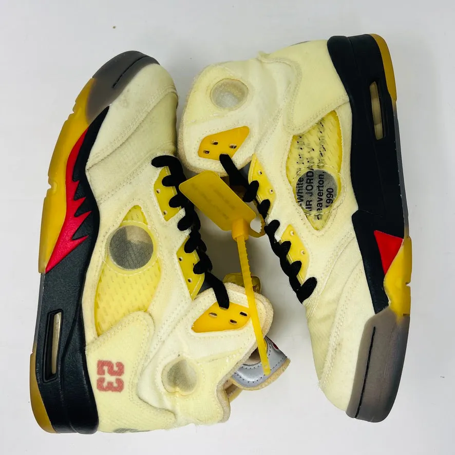 Jordan 5 Retro Off-White Sail