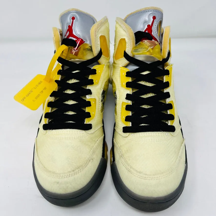 Jordan 5 Retro Off-White Sail
