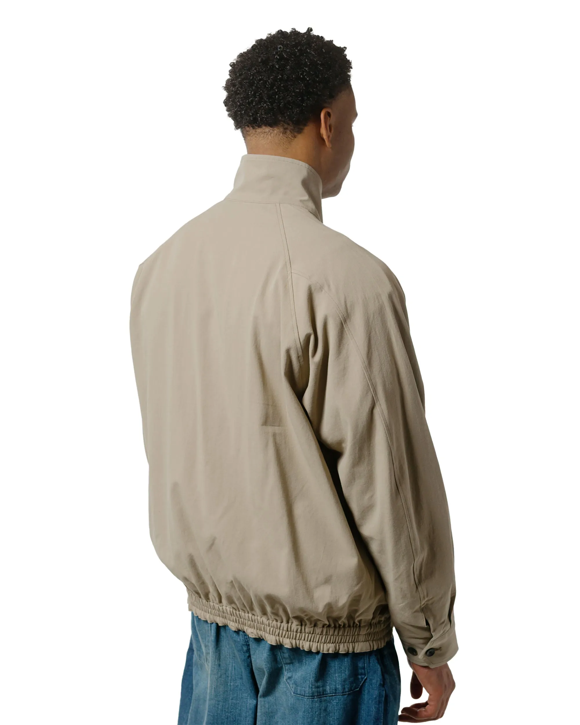 marka Dog Ear Jacket 60/2 Organic Cotton Soft Dry Chino Beige