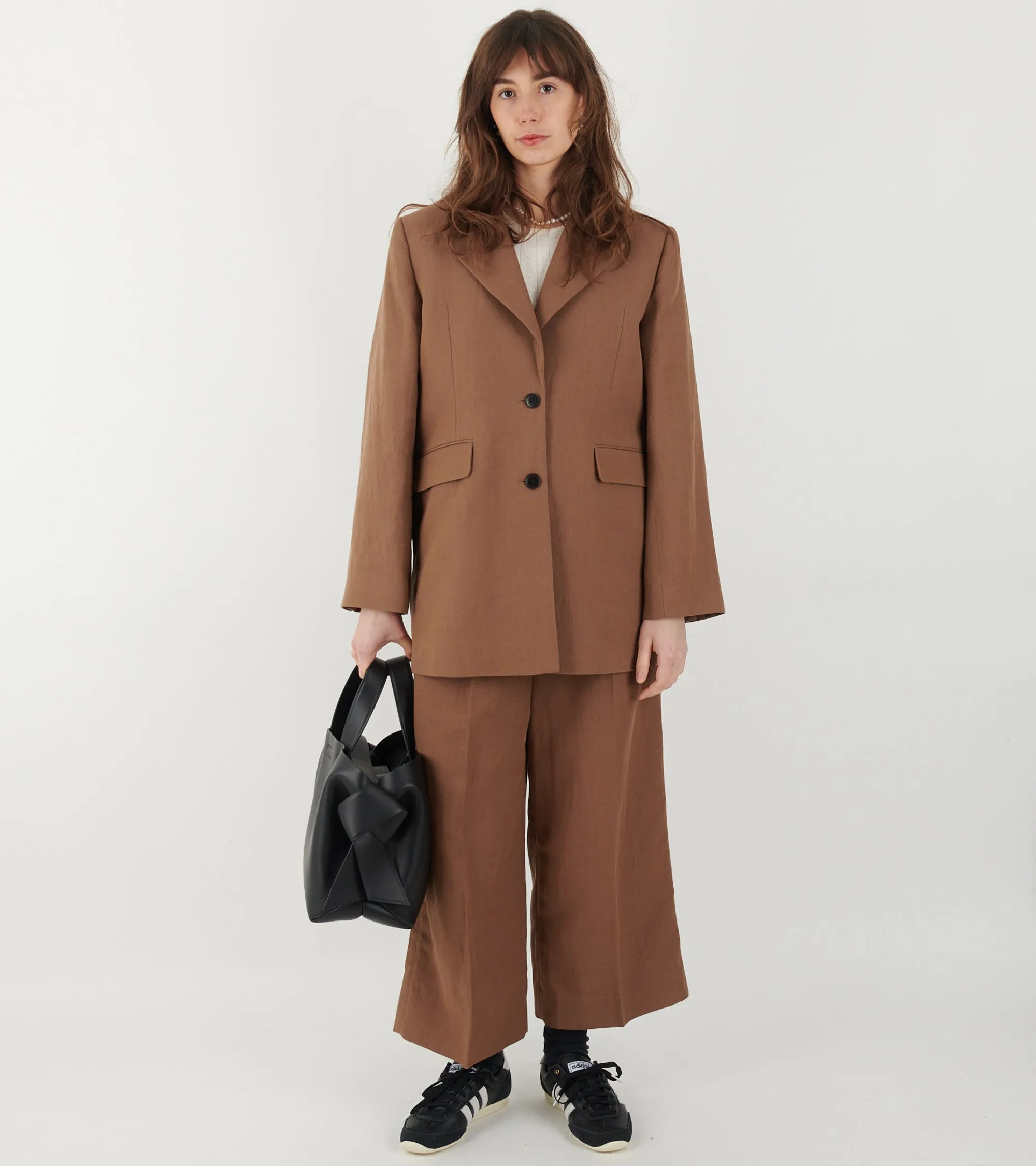 Milan Blazer Warm Brown
