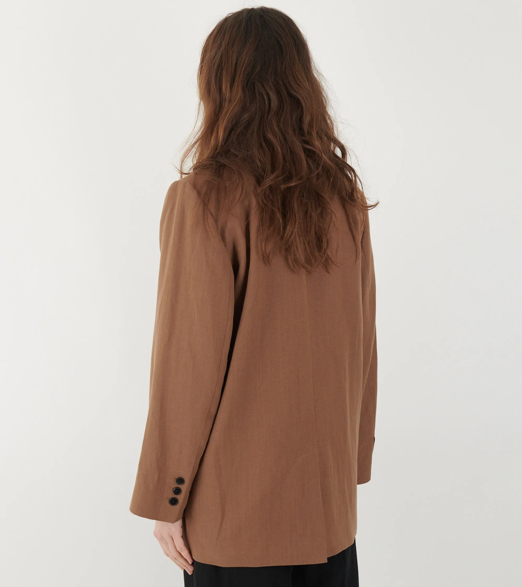 Milan Blazer Warm Brown