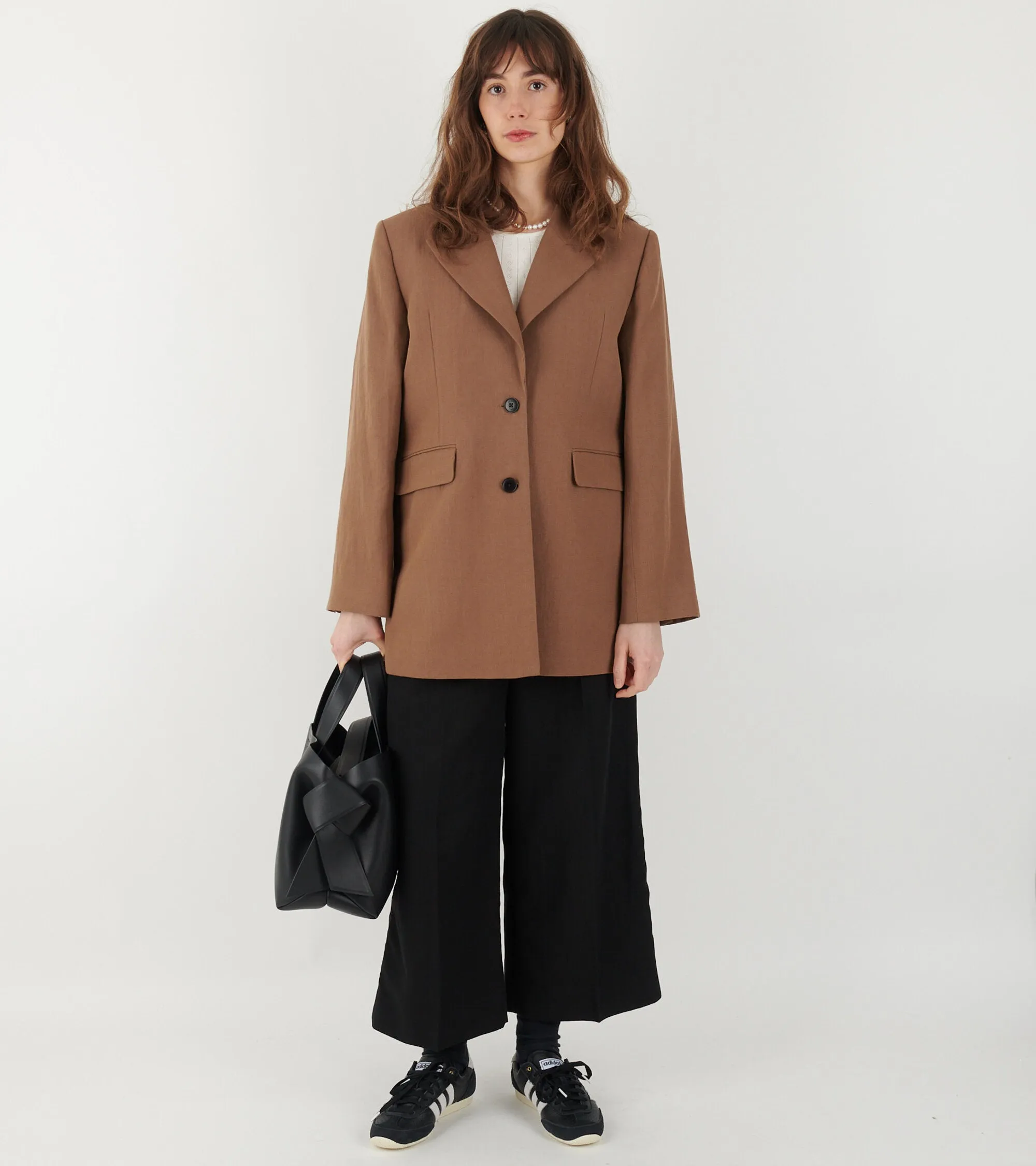 Milan Blazer Warm Brown