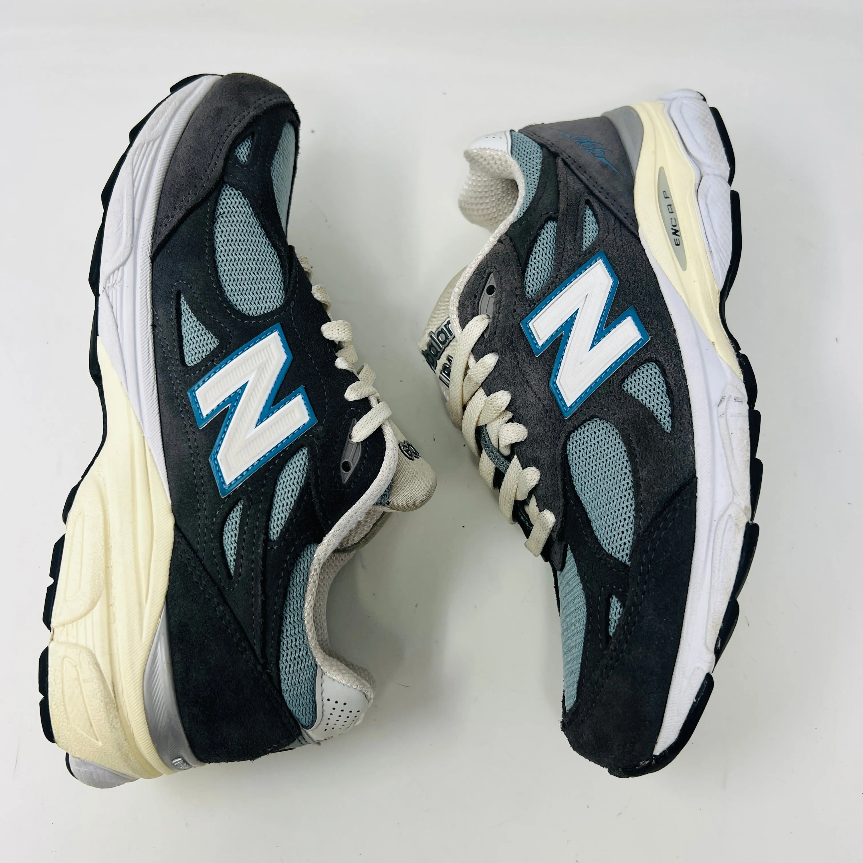 New Balance 990v3 MiUSA Kith Steel Blue