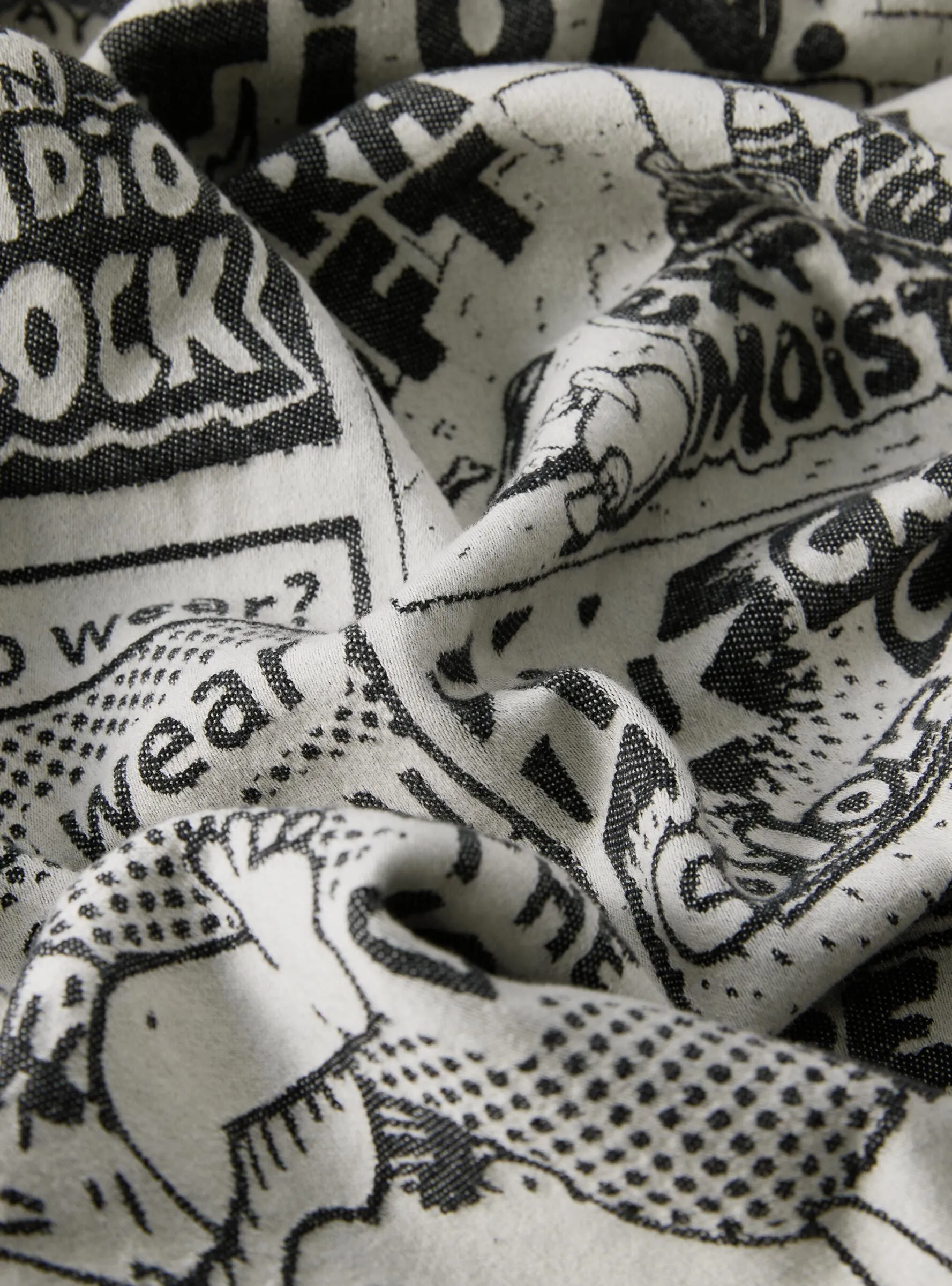 Newspaper Picnic Blanket