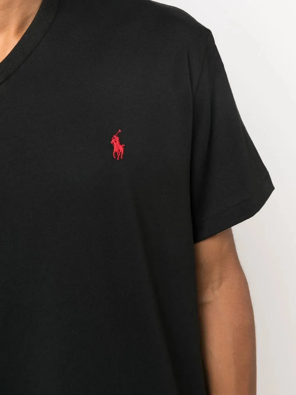 POLO RALPH LAUREN - Men Short Sleeve V-Neck Classic Fit T-Shirt