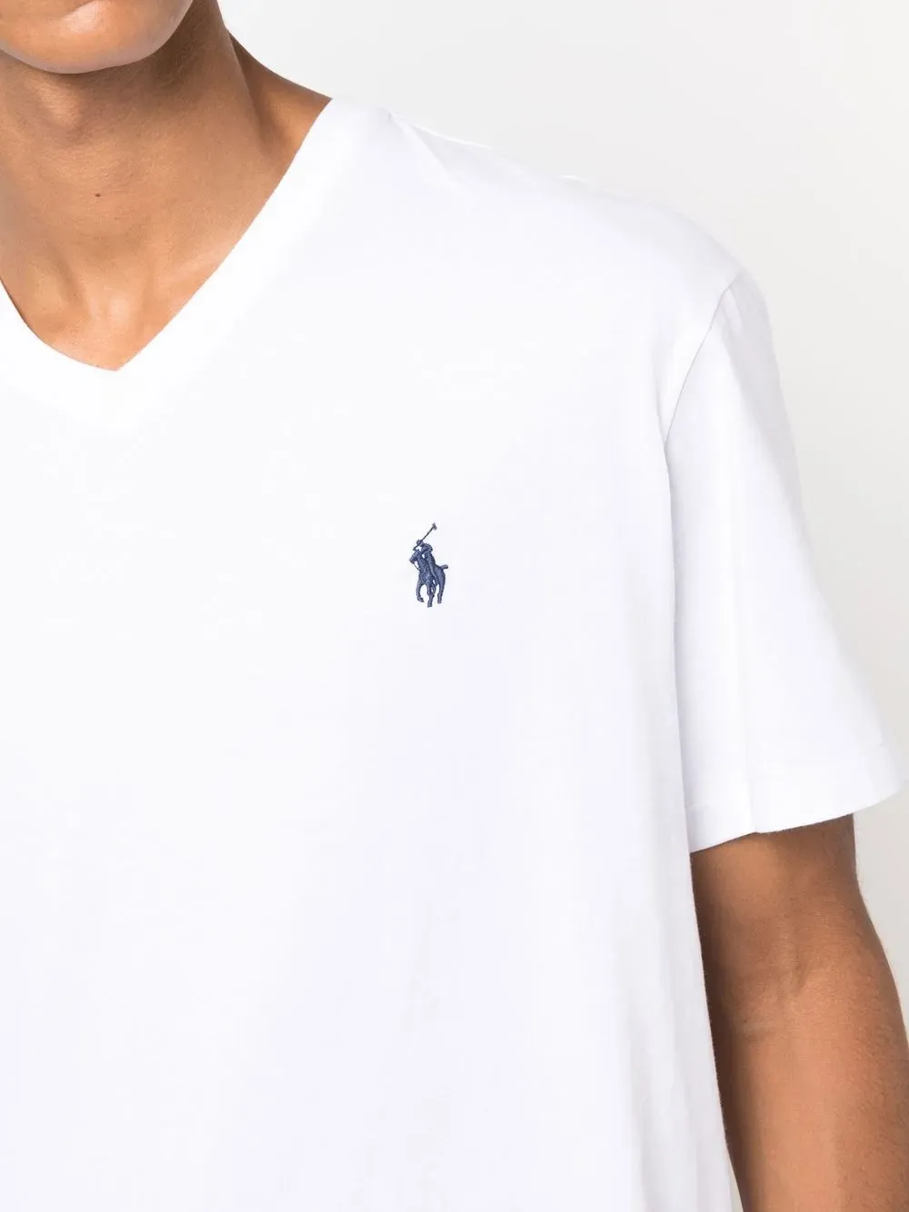 POLO RALPH LAUREN - Men Short Sleeve V-Neck Classic Fit T-Shirt