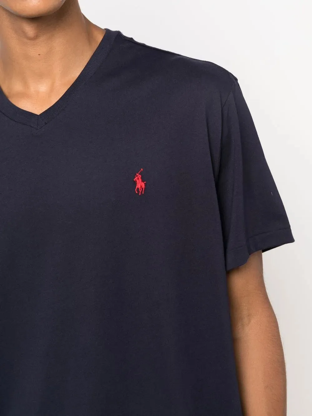 POLO RALPH LAUREN - Men Short Sleeve V-Neck Classic Fit T-Shirt