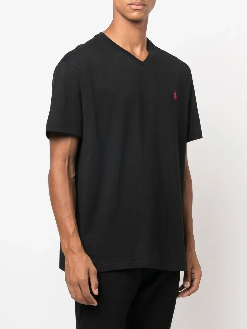 POLO RALPH LAUREN - Men Short Sleeve V-Neck Classic Fit T-Shirt