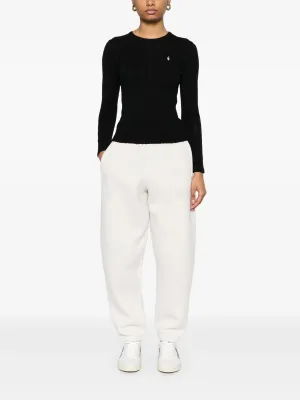 POLO RALPH LAUREN - Women Cable Knit Cotton Crewneck Sweater