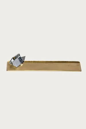 Prism Incense Holder w/ Brass Tray