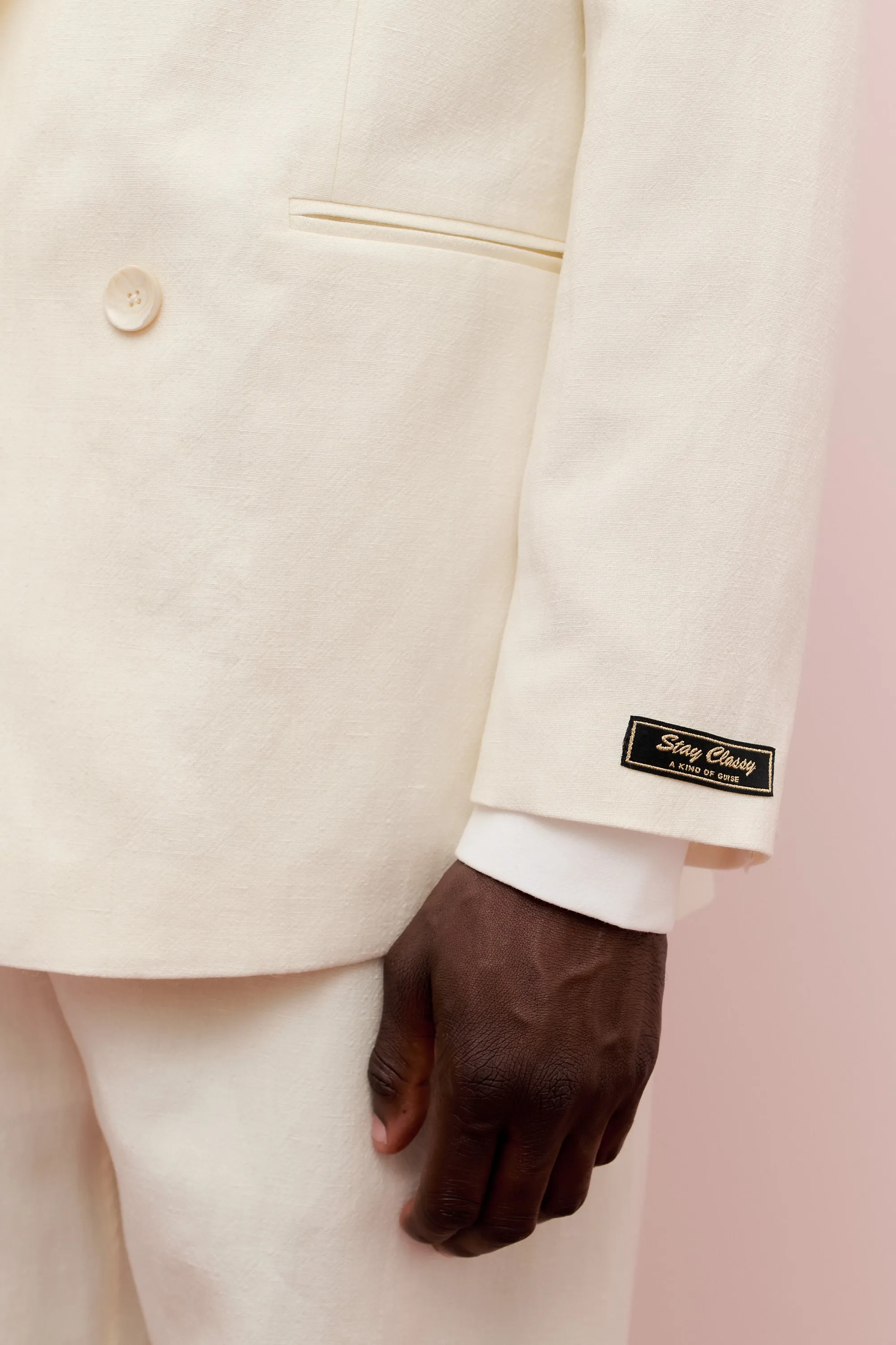 RELAXED DOUBLE BUTTONED BLAZER