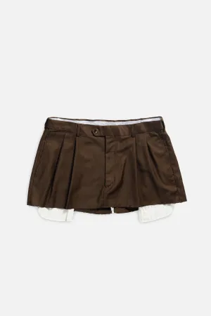 Rework Trouser Skirt - L