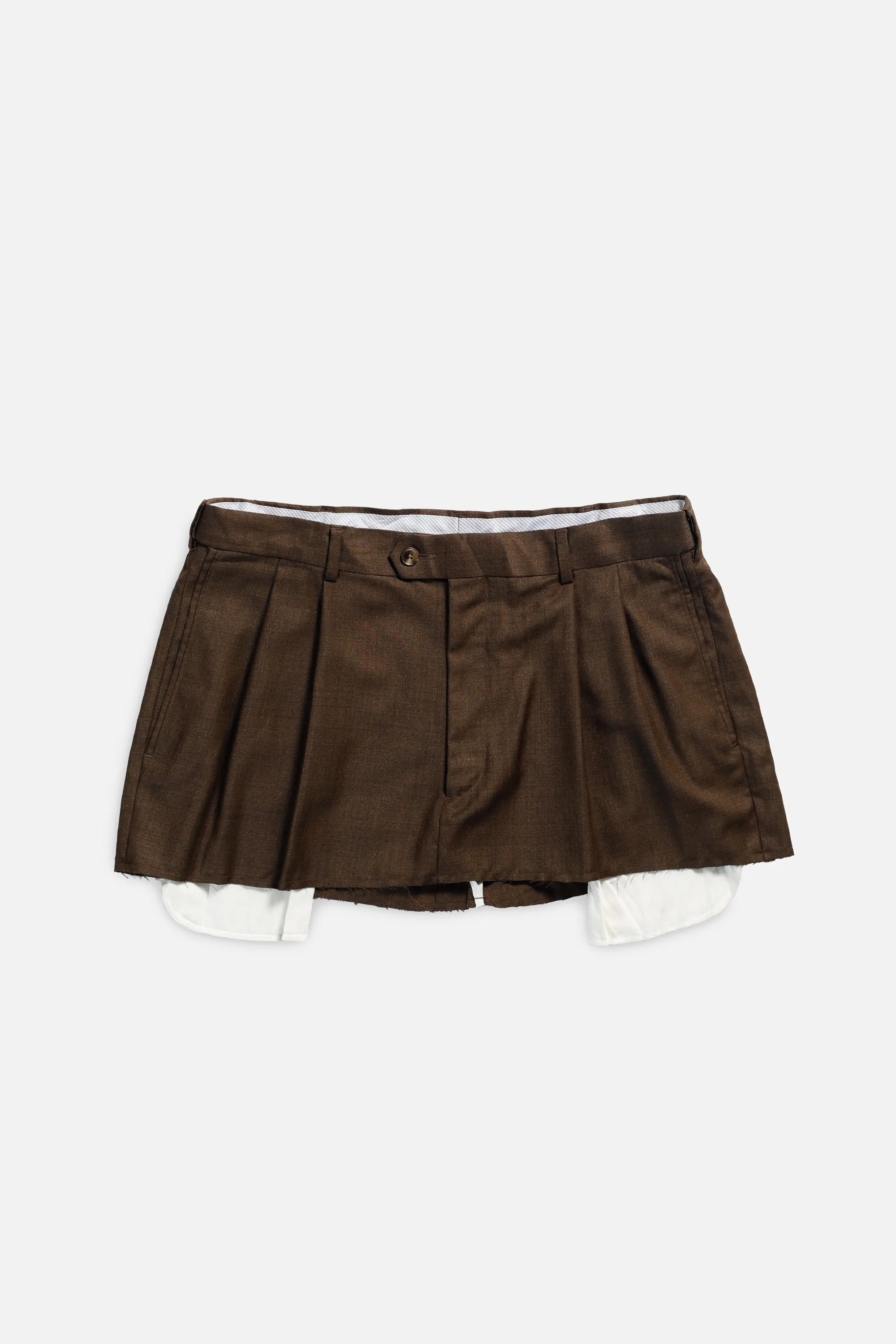 Rework Trouser Skirt - L