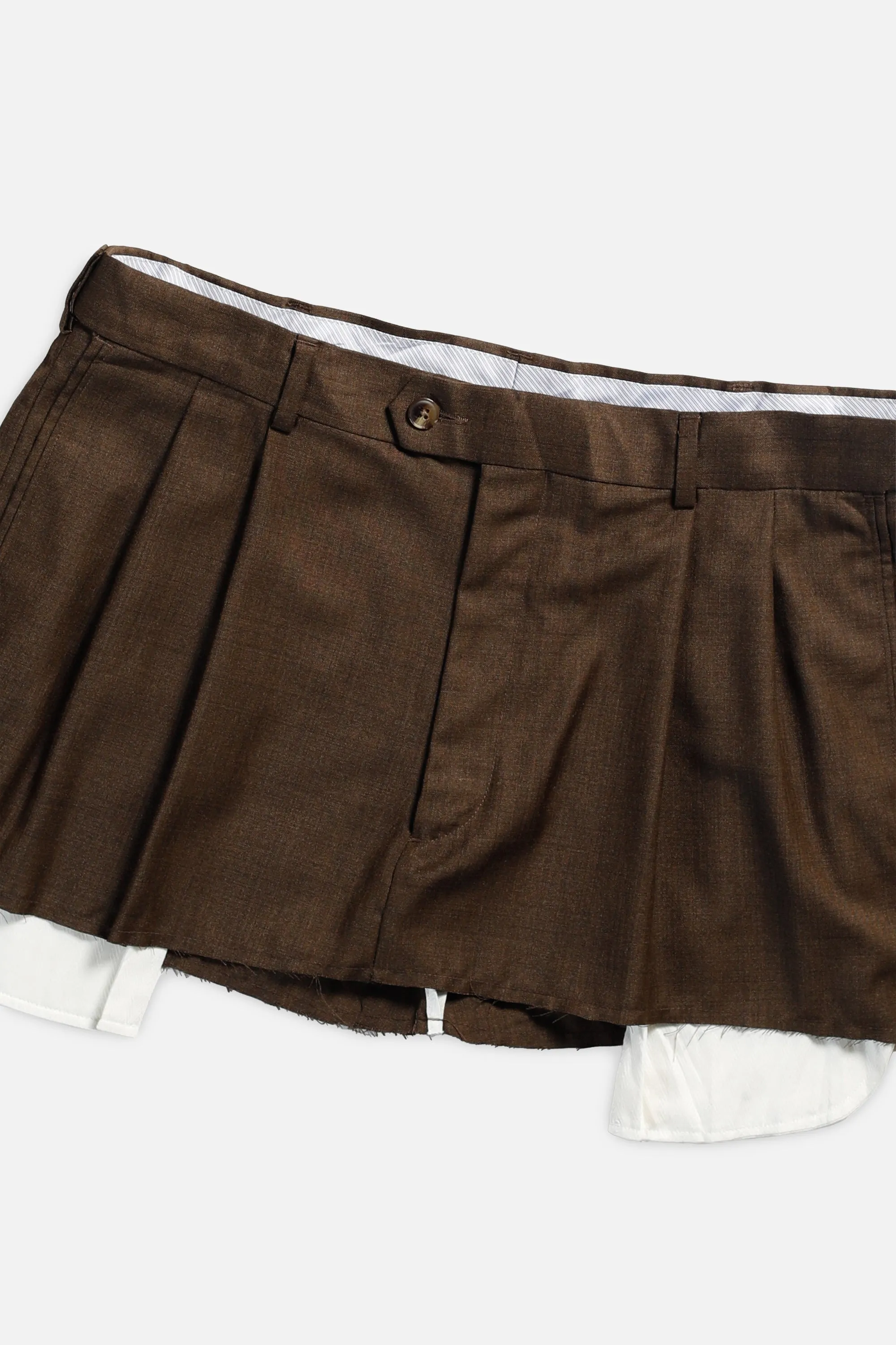 Rework Trouser Skirt - L