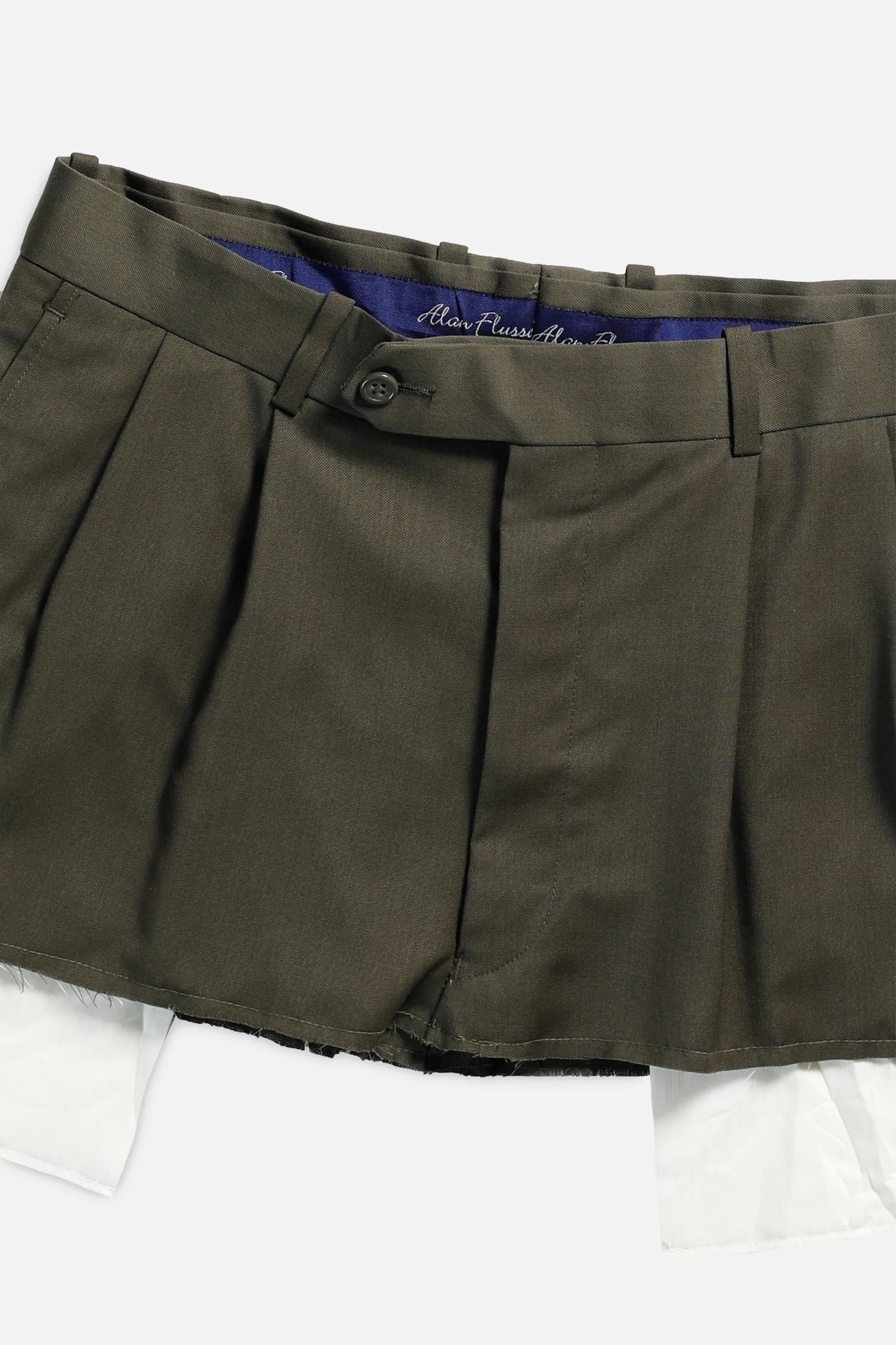 Rework Trouser Skirt - M