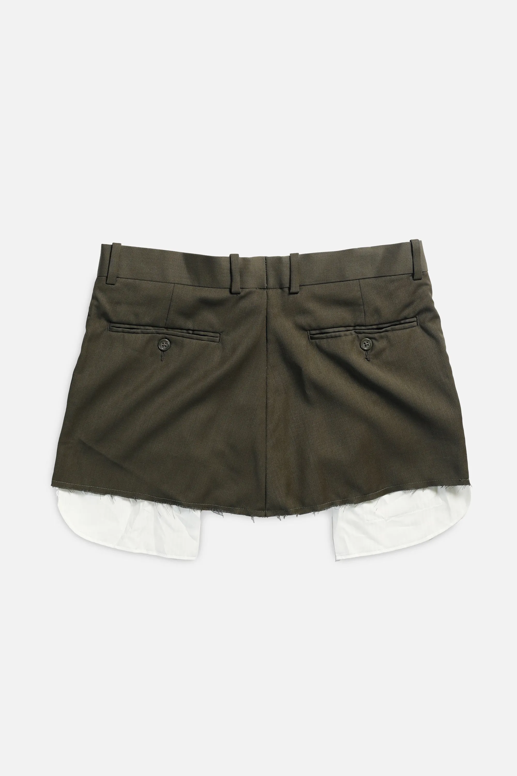 Rework Trouser Skirt - M