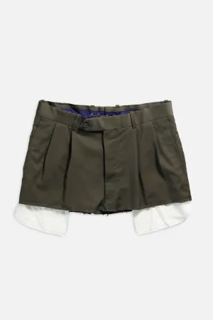 Rework Trouser Skirt - M