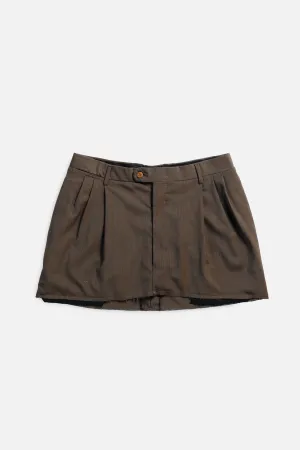Rework Trouser Skirt - S