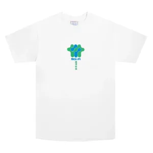 SCI-FI FANTASY BUSINESS MODE TEE // WHITE