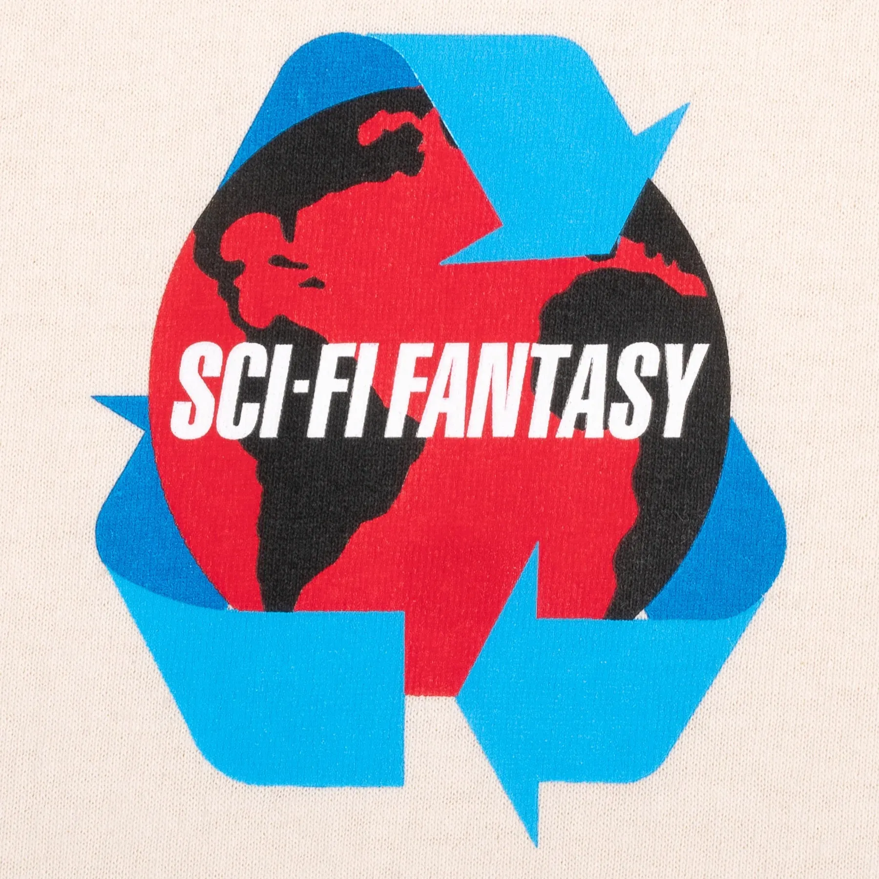 SCI-FI FANTASY RECYCLE TEE // NATURAL