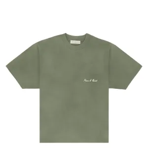 SIGNATURE TEE OLIVE