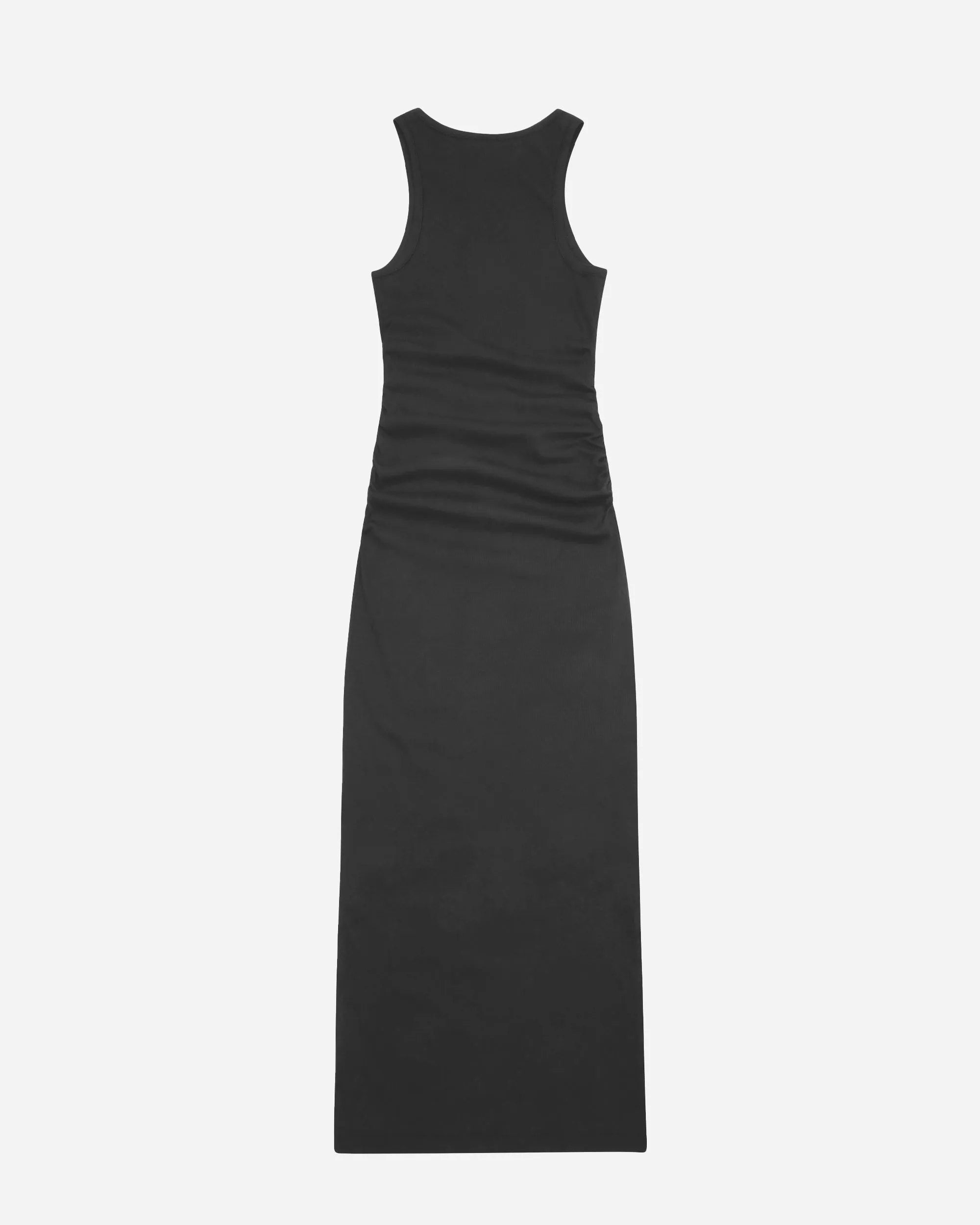 Soft Cotton Rib Tank Top Long Dress