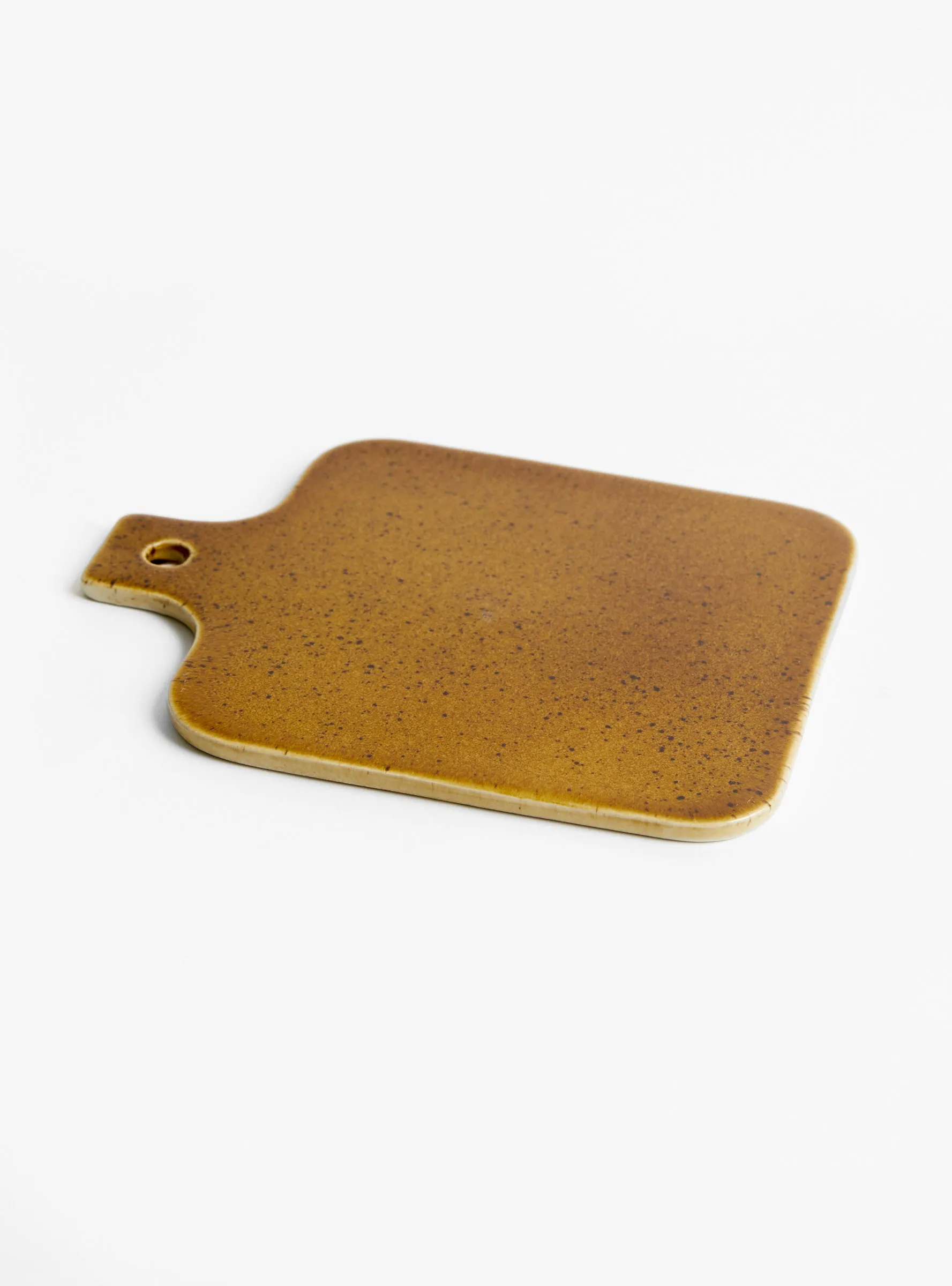 Spiro Presentation Plate Brown