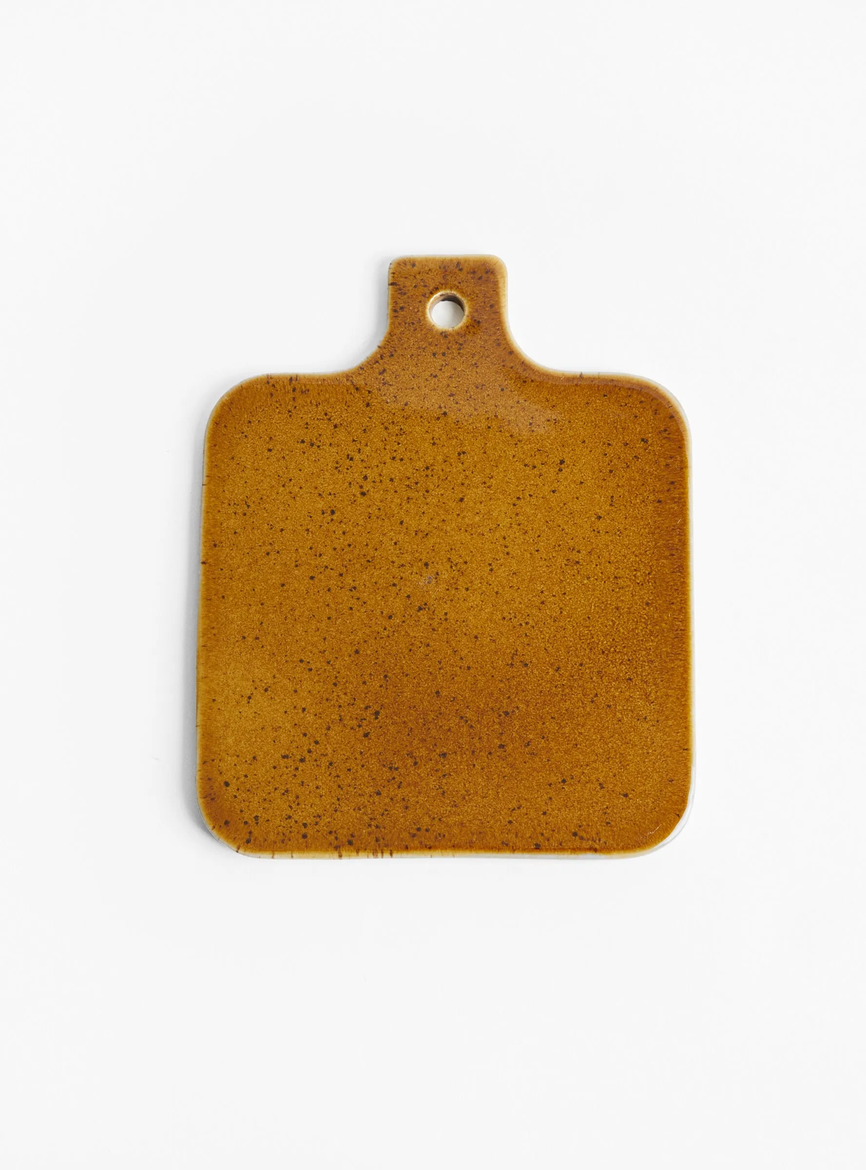 Spiro Presentation Plate Brown