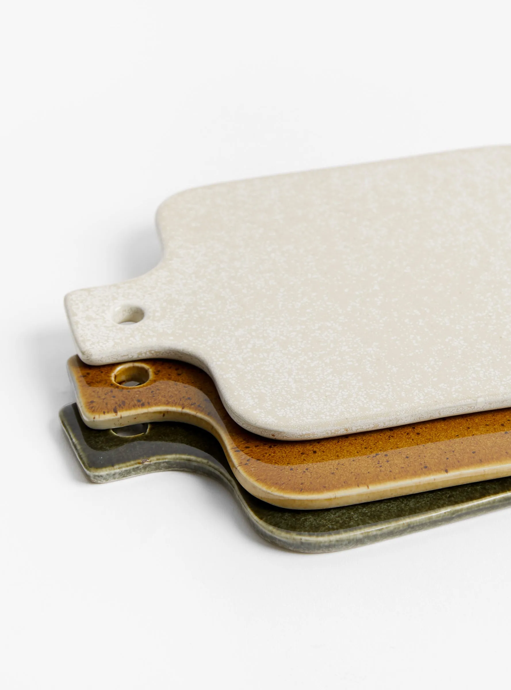 Spiro Presentation Plate Brown