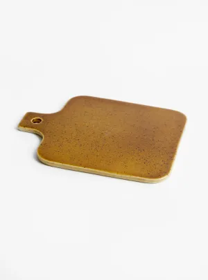 Spiro Presentation Plate Brown