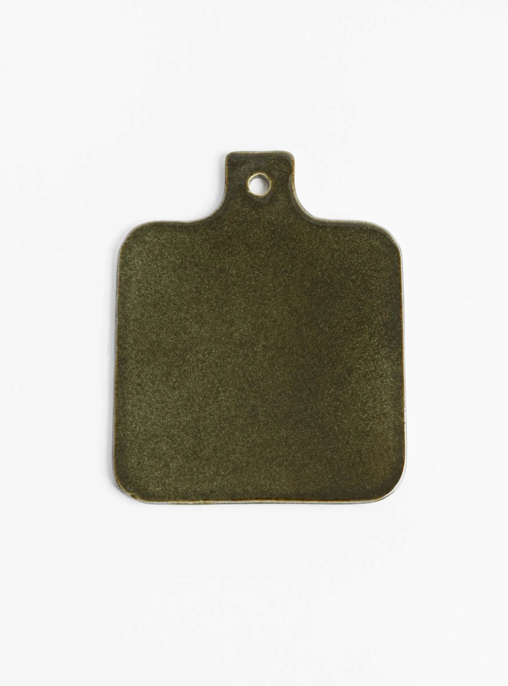 Spiro Presentation Plate Dark Green