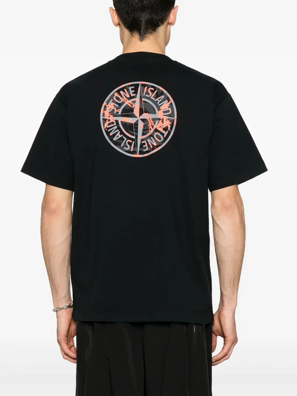 STONE ISLAND - Men Compass Camo T-Shirt