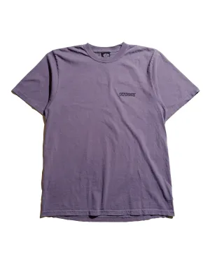 Stssy Jumbo Pigment Dyed Tee Grape