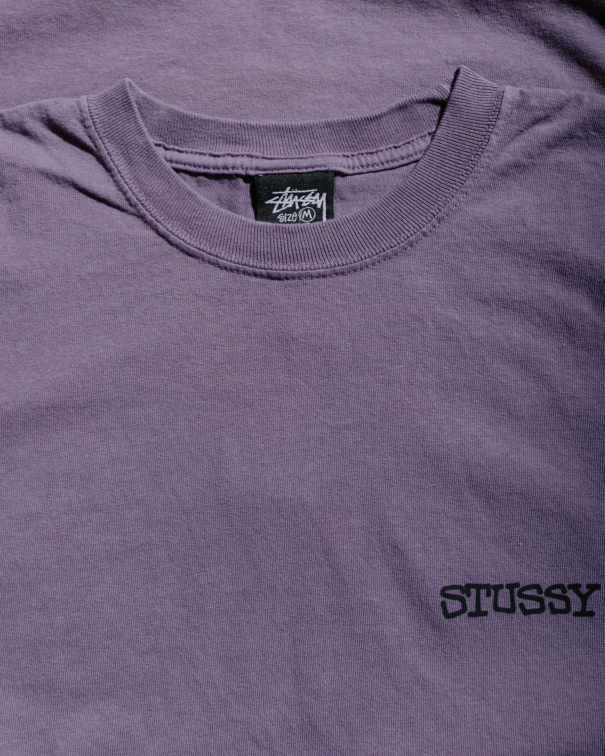 Stssy Jumbo Pigment Dyed Tee Grape