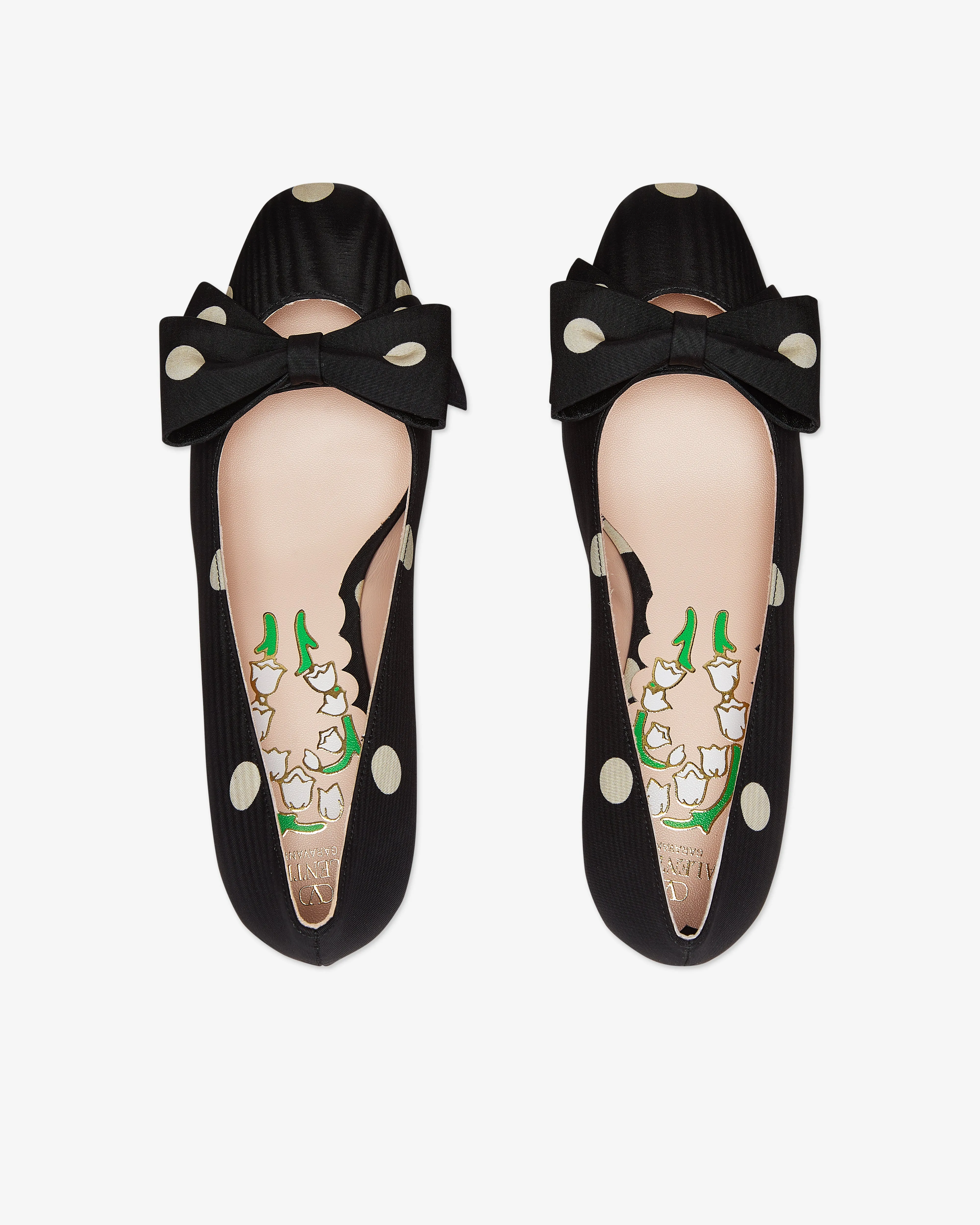 Valentino - Women's Bowow Pump - (Black/Butter)