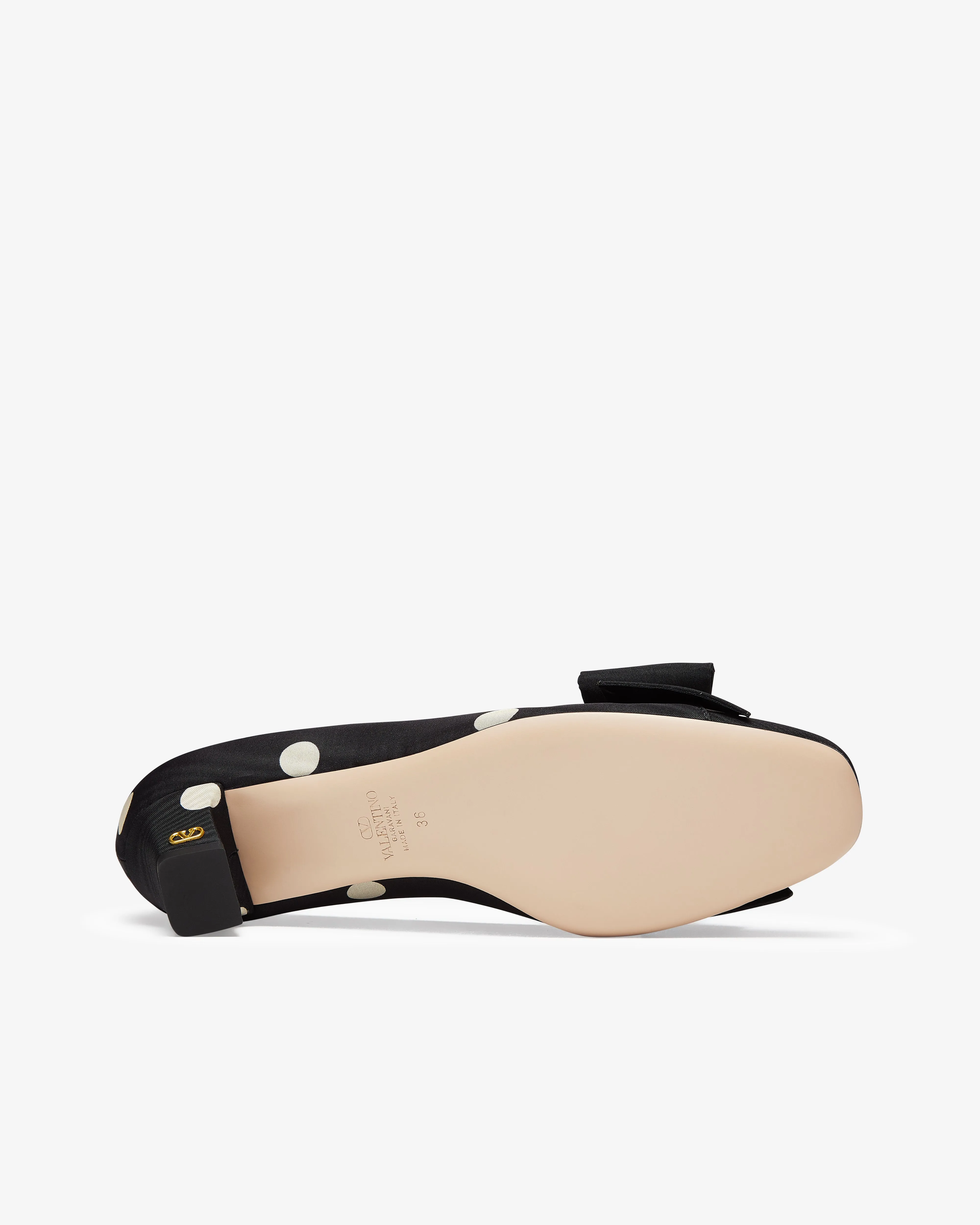 Valentino - Women's Bowow Pump - (Black/Butter)