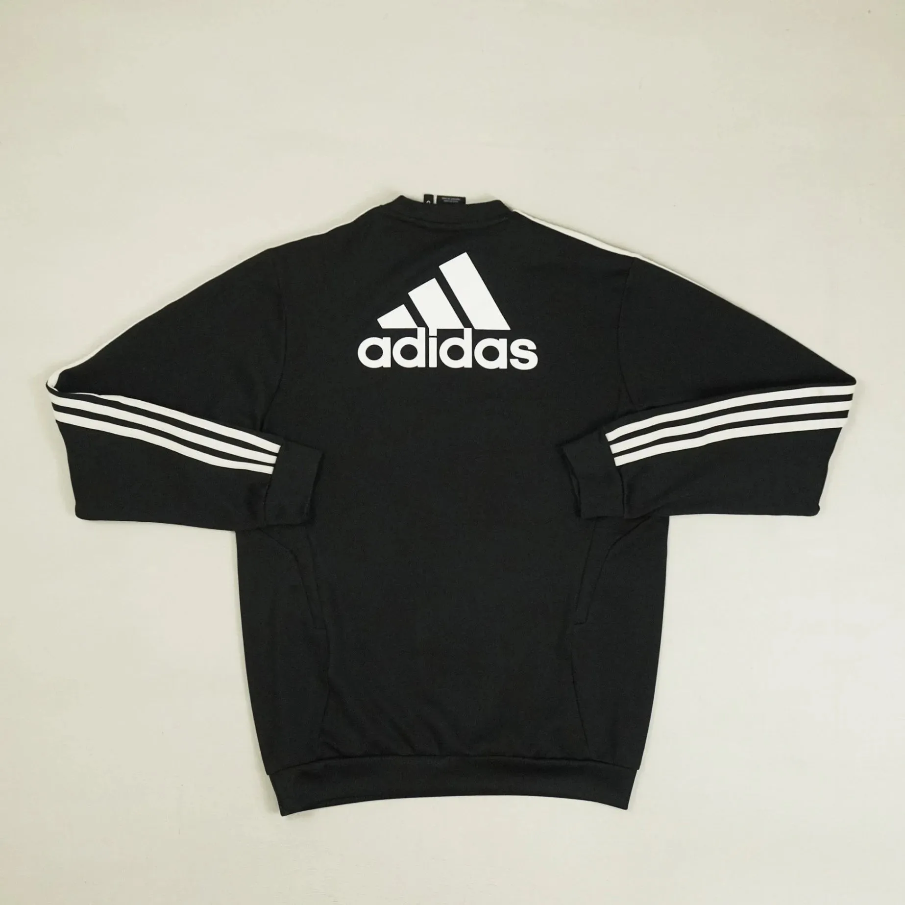 Vintage Adidas Black Chelsea Sweatshirt (S)