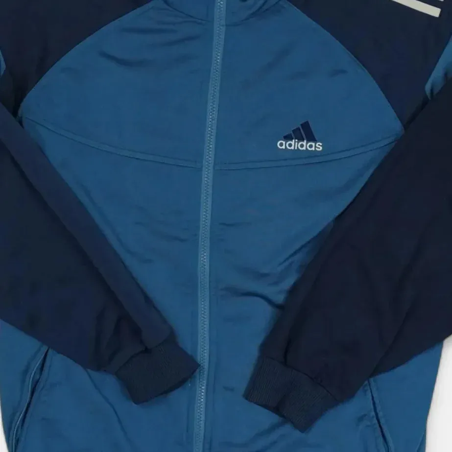 Vintage Adidas Blue Track Jacket (M)