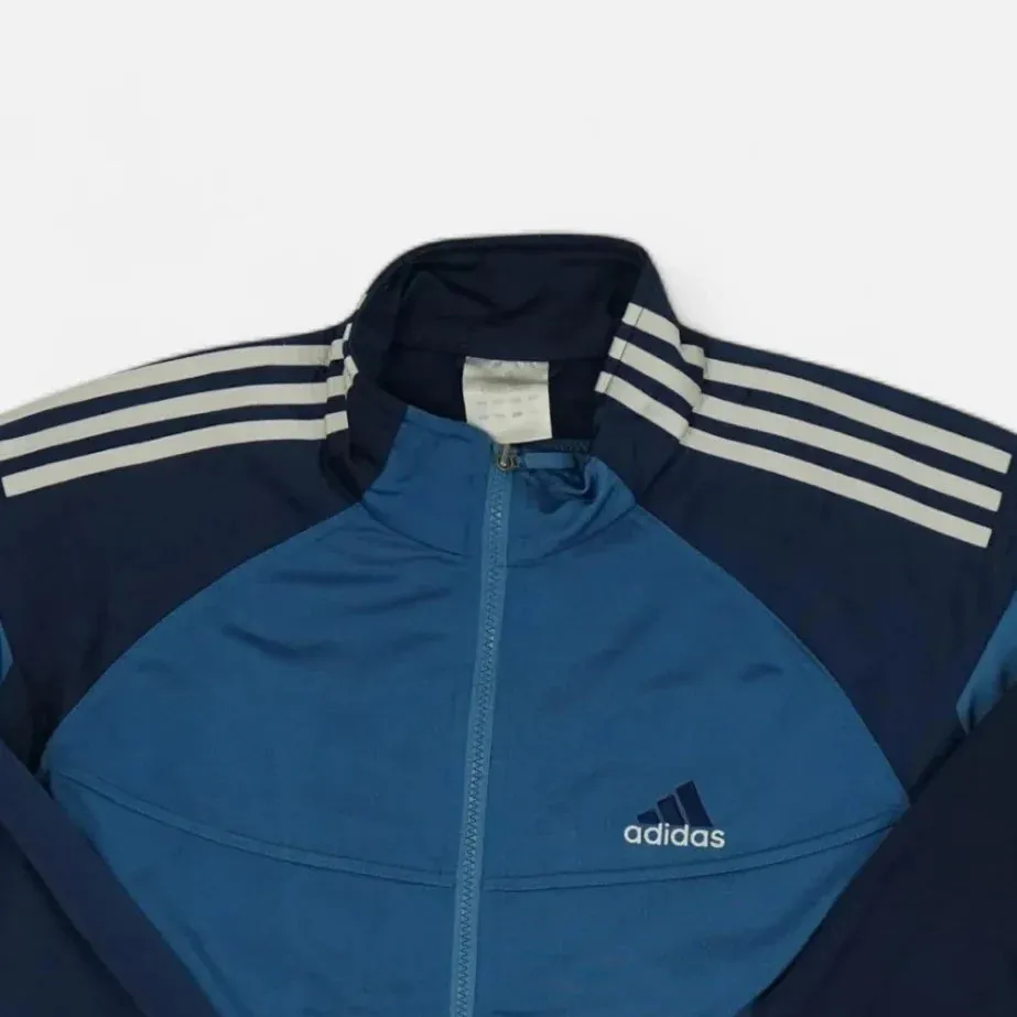 Vintage Adidas Blue Track Jacket (M)