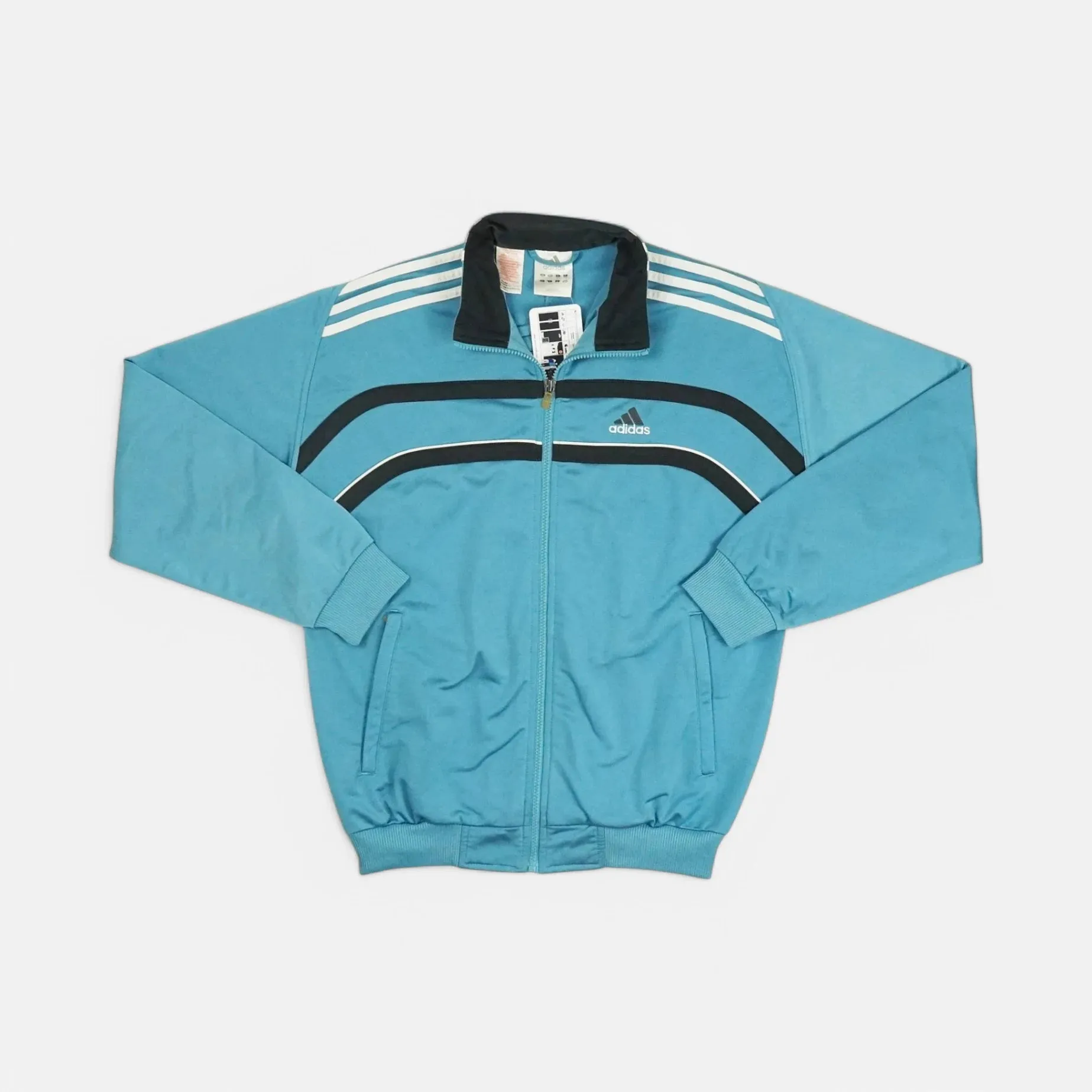 Vintage Adidas Blue Trackjacket (M)