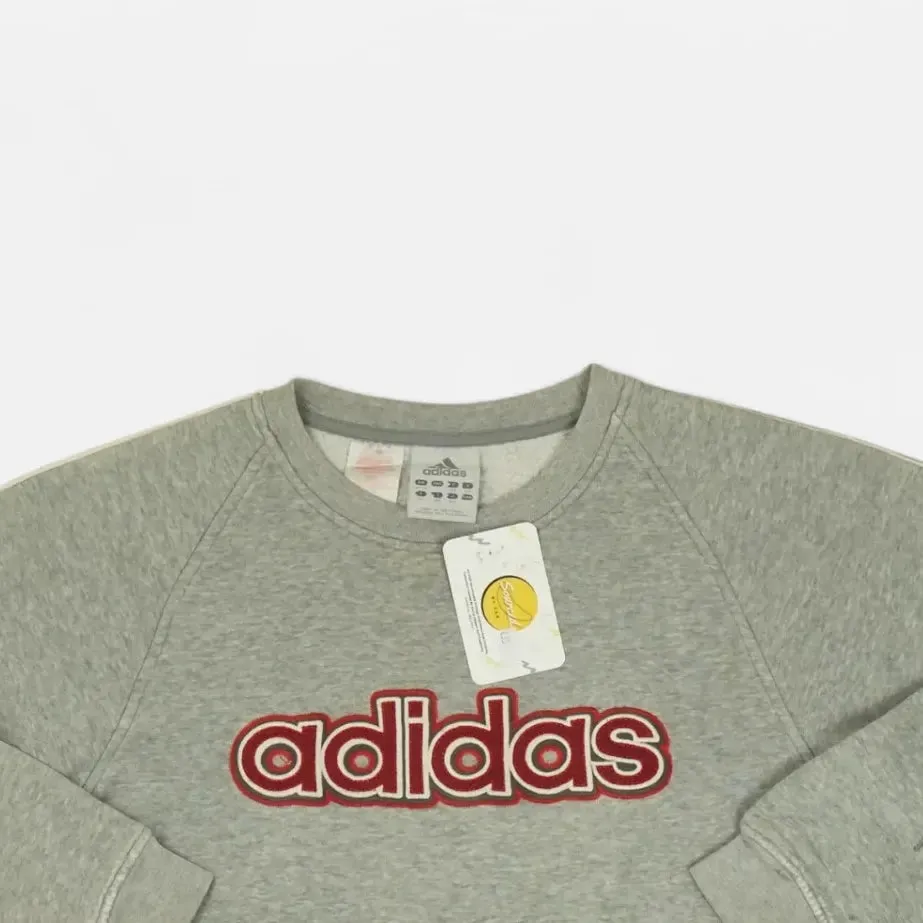 Vintage Adidas Gray Sweatshirt (XS)
