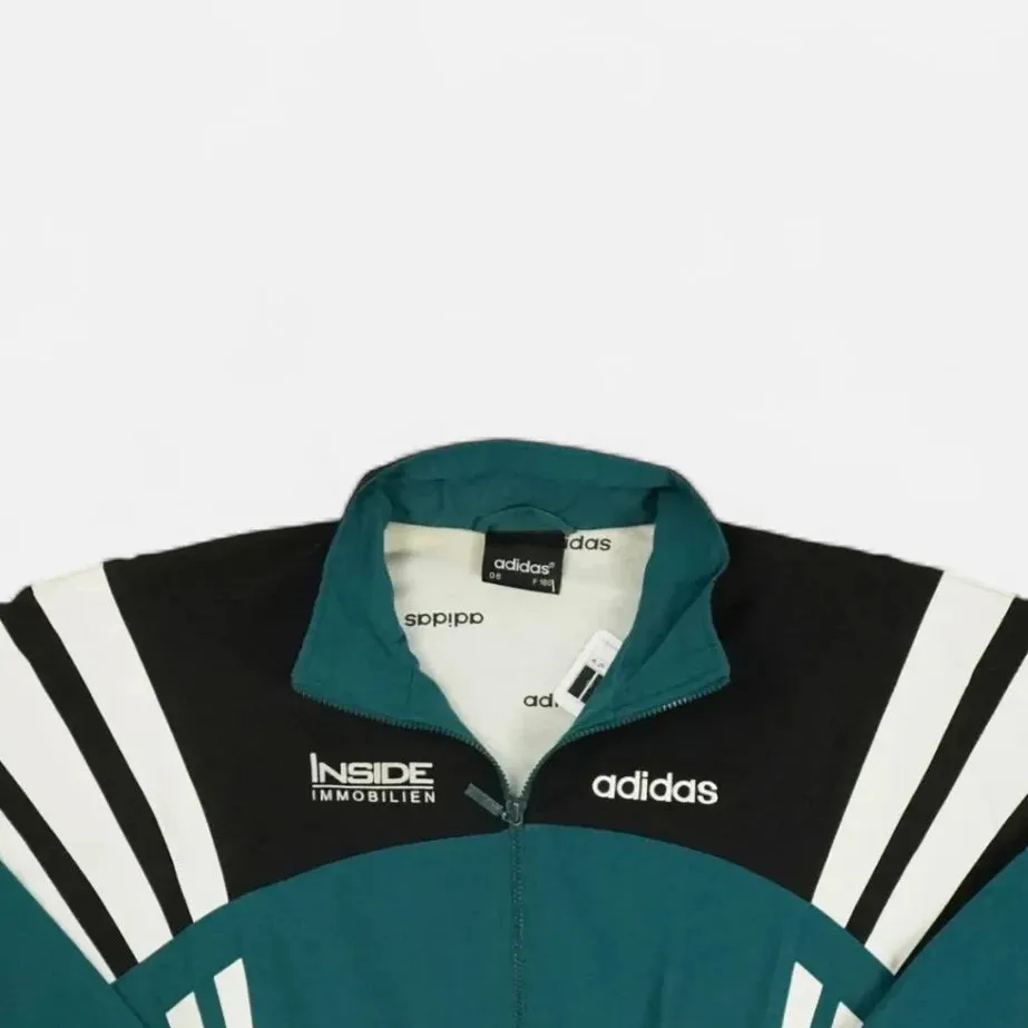 Vintage Adidas Green Trackjacket (L)