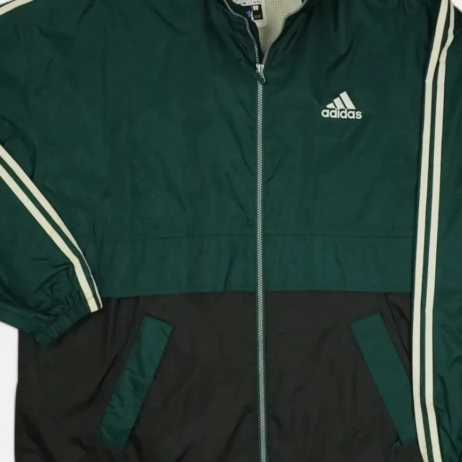 Vintage Adidas Green Trackjacket (XXL)